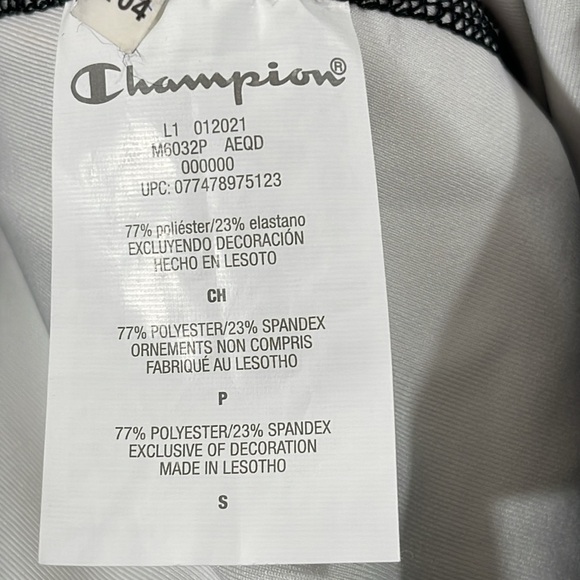 CHAMPION Women's Sport Floral Print Knee Tight Size Small NEW - Picture 10 of 12